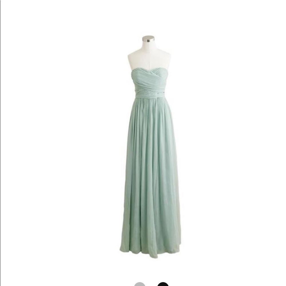 J crew chiffon bridesmaid dress